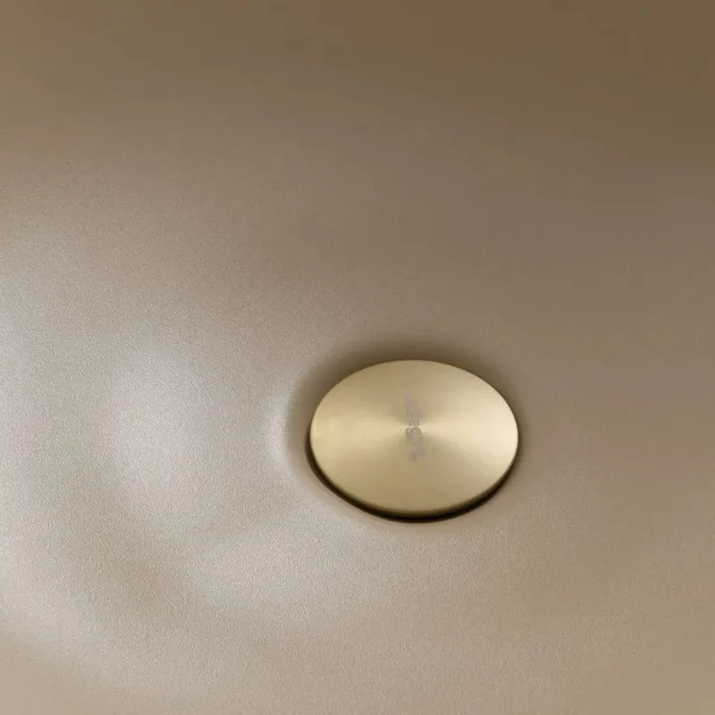 Накладная раковина BelBagno BB1315-H316 бежевая матовая Sancos — официальный сайт