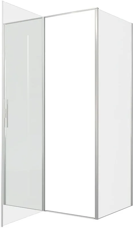 Душевой уголок Allen Brau Priority 120x80, профиль серебро браш, стекло прозрачное Sancos — официальный сайт