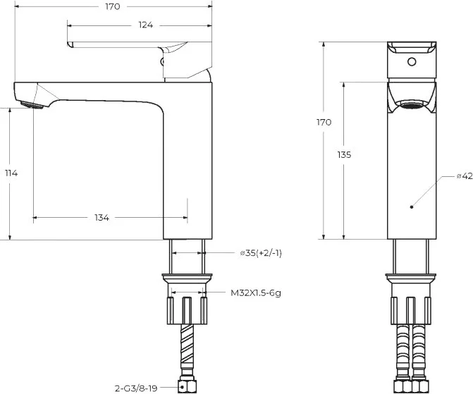 Смеситель Cezares Stylus STYLUS-LS-IN сатин Sancos — официальный сайт