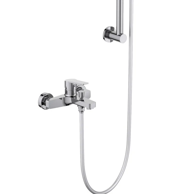 Смеситель для ванны с душем AQUATEK Лугано AQ1748CR, хром Sancos — официальный сайт