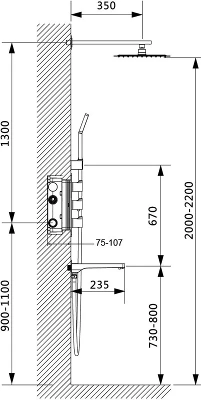 Душевой комплект Timo Petruma SX-5149/03SM, черный, С ВНУТРЕННЕЙ ЧАСТЬЮ Sancos — официальный сайт