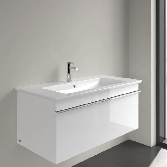 Мебельная раковина Villeroy & Boch Venticello 4104AL01 100х50 альпийский белый Sancos — официальный сайт