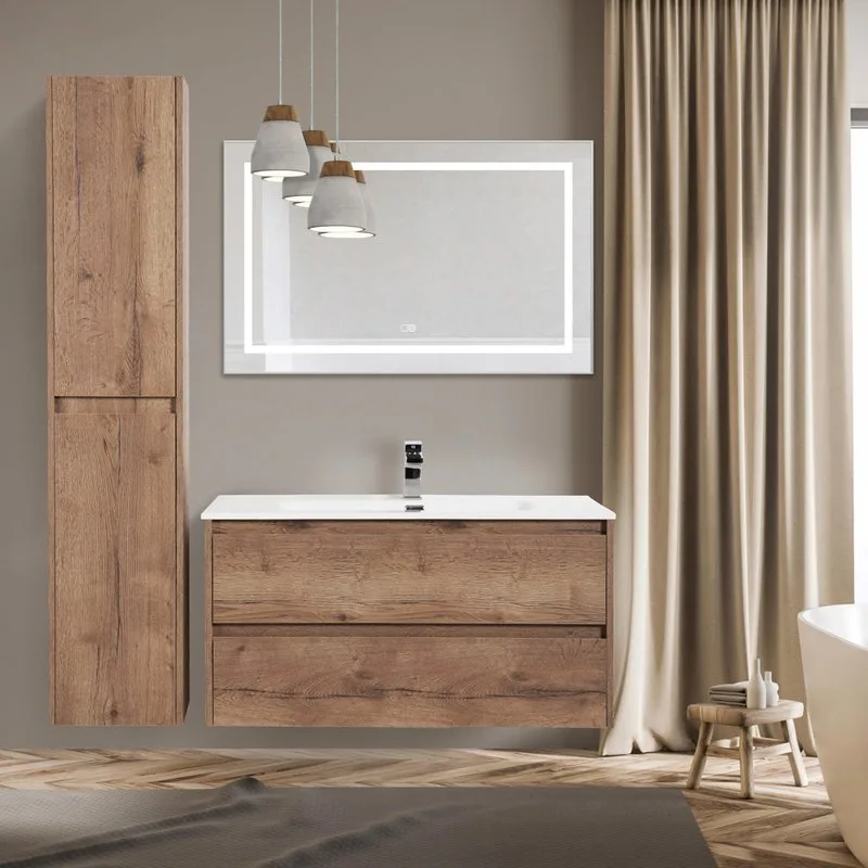 Зеркало BelBagno Kraft SPC-KRAFT-985-685-TCH-WARM с подогревом Sancos — официальный сайт