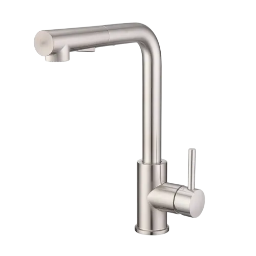 Смеситель для кухни Emar Steel ЕС - 3010ST сатин Sancos — официальный сайт