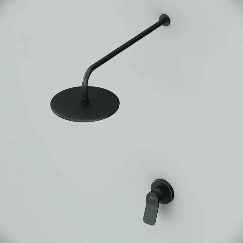 Душевой комплект AM.PM X-Joy FB85A2R002 С ВНУТРЕННЕЙ ЧАСТЬЮ, для душа, чёрный Sancos — официальный сайт
