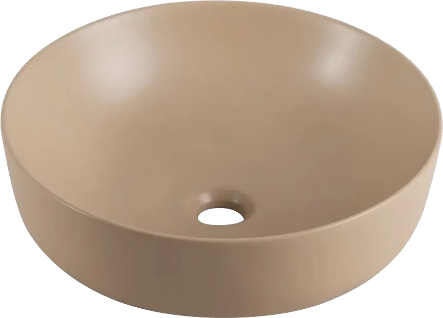 Накладная раковина BelBagno BB1315-H316 бежевая матовая Sancos — официальный сайт