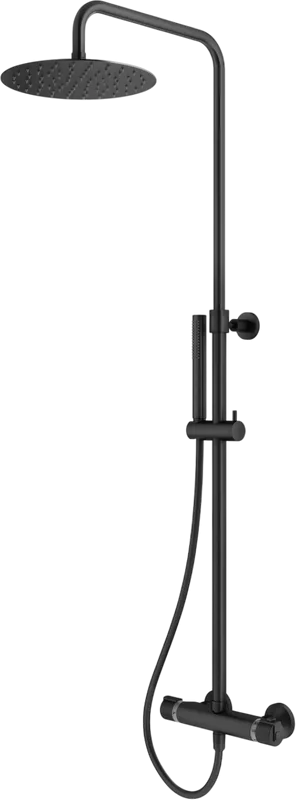 Душевая стойка Plumberia Selection Ixo XO6302NO, черный Sancos — официальный сайт