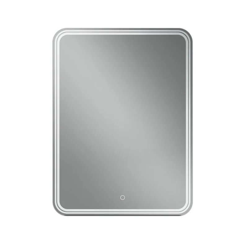 Зеркало-шкаф Art&Max Verona 60х80 L белое, с LED-подсветкой, 6000К Sancos — официальный сайт