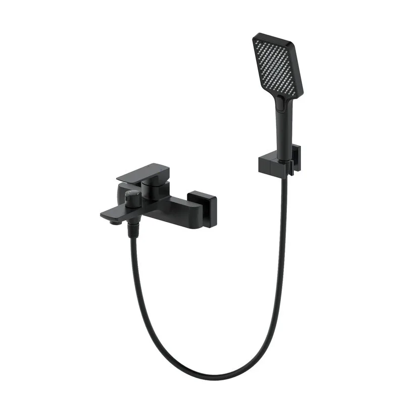 Смеситель для ванны с душем Wonzon & Woghand WW-88639003A-MB, матовый черный Sancos — официальный сайт