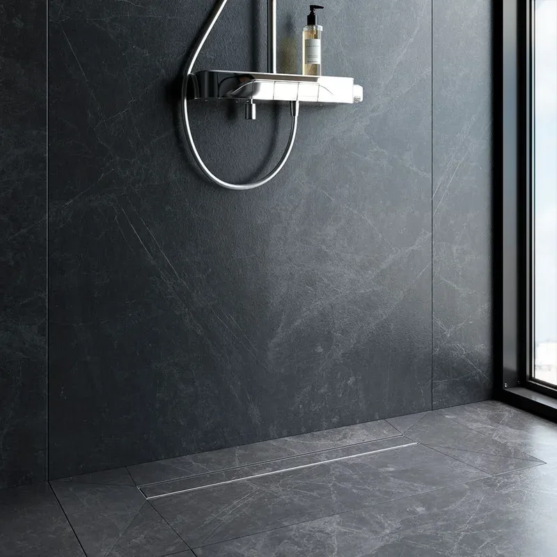 Душевой трап (лоток) AM.PM PrimeFlow Tile 70 см, с опорами Sancos — официальный сайт