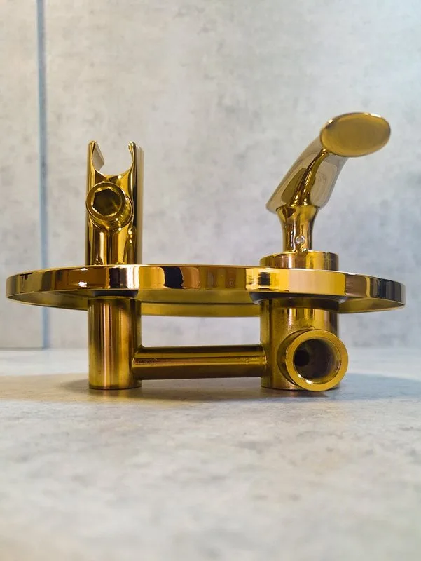 Гигиенический душ AltroBagno Beatrice 060113 Or со смесителем, С ВНУТРЕННЕЙ ЧАСТЬЮ, золото Sancos — официальный сайт