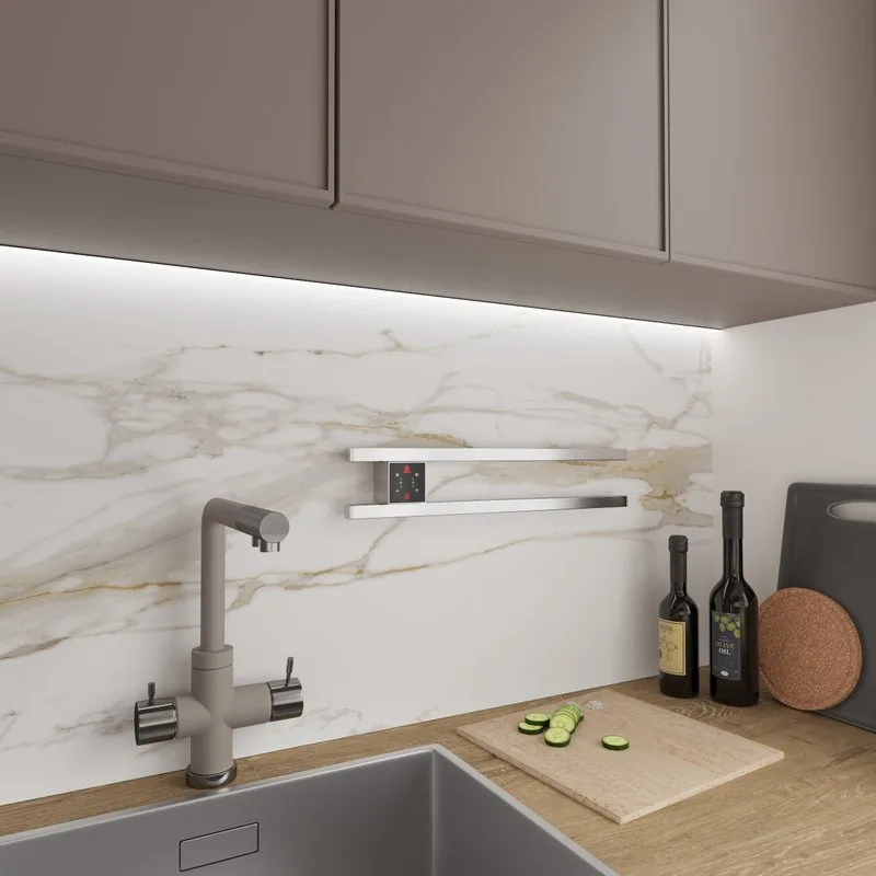 Полотенцесушитель электрический Terminus Smart Dry 4670078538758 хром Sancos — официальный сайт