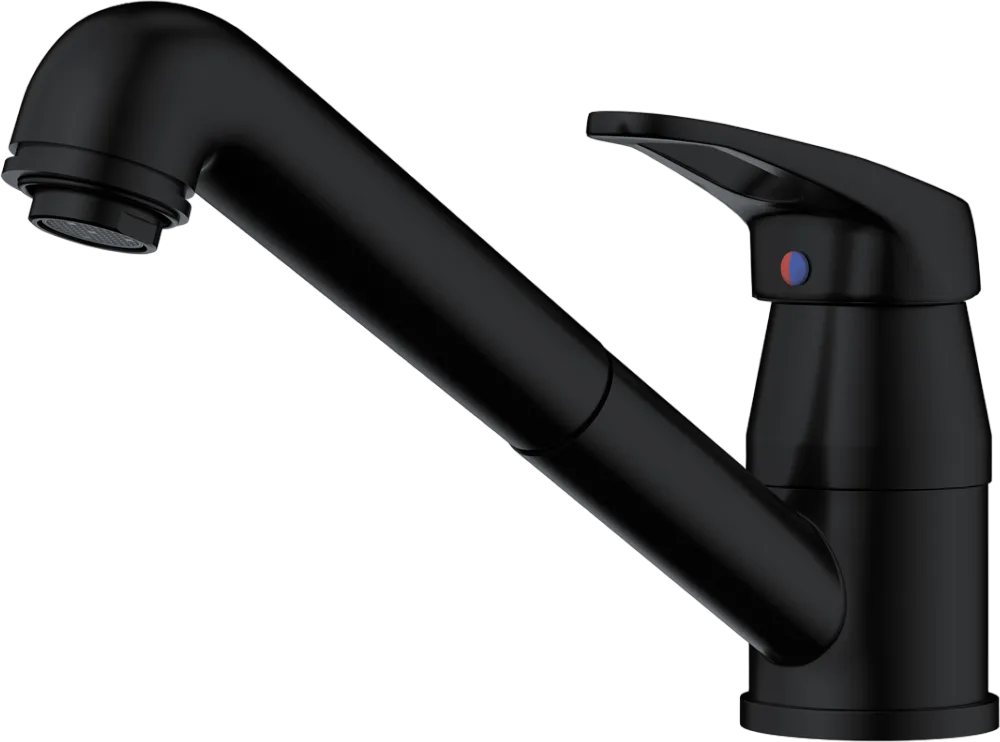 Смеситель для кухни Omoikiri Tateyama-S GB графит Sancos — официальный сайт