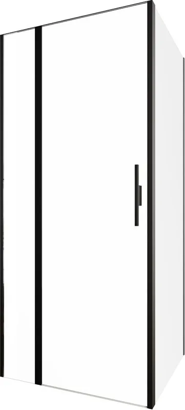 Душевой уголок Allen Brau Priority 90x90, профиль черный браш, стекло прозрачное Sancos — официальный сайт