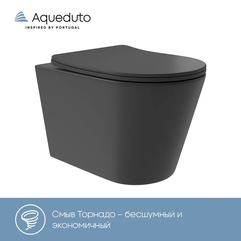 Унитаз подвесной Aqueduto Cone Plus CONT0240 Sancos — официальный сайт