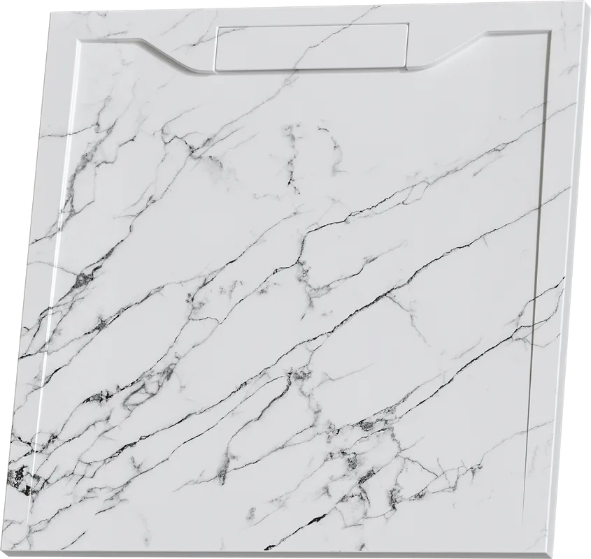 Поддон для душа RGW Stone Tray STE MW 90x90, белый мрамор Sancos — официальный сайт