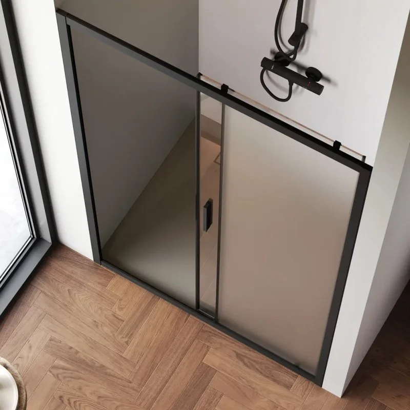 Душевая дверь в нишу AM.PM Gem Solo W90G-120-1-195BM 120 см Sancos — официальный сайт