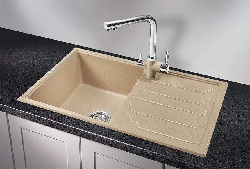 Мойка кухонная Granula 8002, песок Sancos — официальный сайт