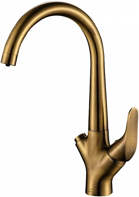 Смеситель для кухни Steel Hammer SH 815 BRONZE Sancos — официальный сайт