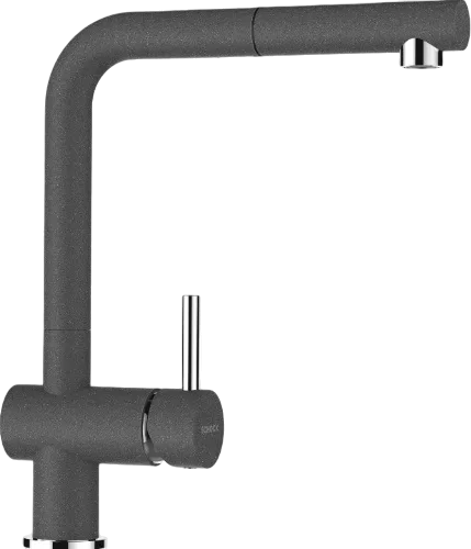Смеситель для кухни Schock Cristalite Epos-D, выдвижной излив, баварский камень Sancos — официальный сайт