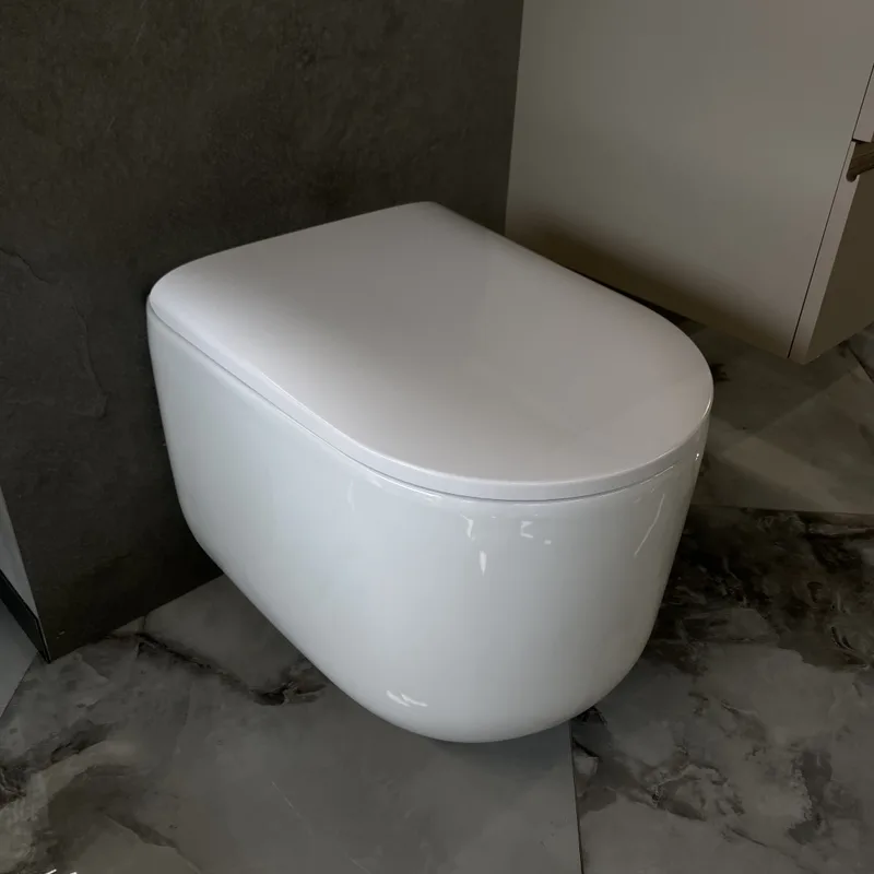 Унитаз подвесной Boheme Flow 969-SET-W Sancos — официальный сайт