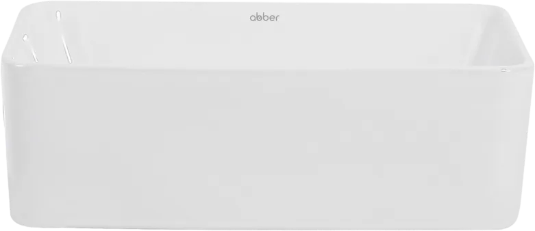 Накладная раковина Abber Rechteck AC2213 белая Sancos — официальный сайт