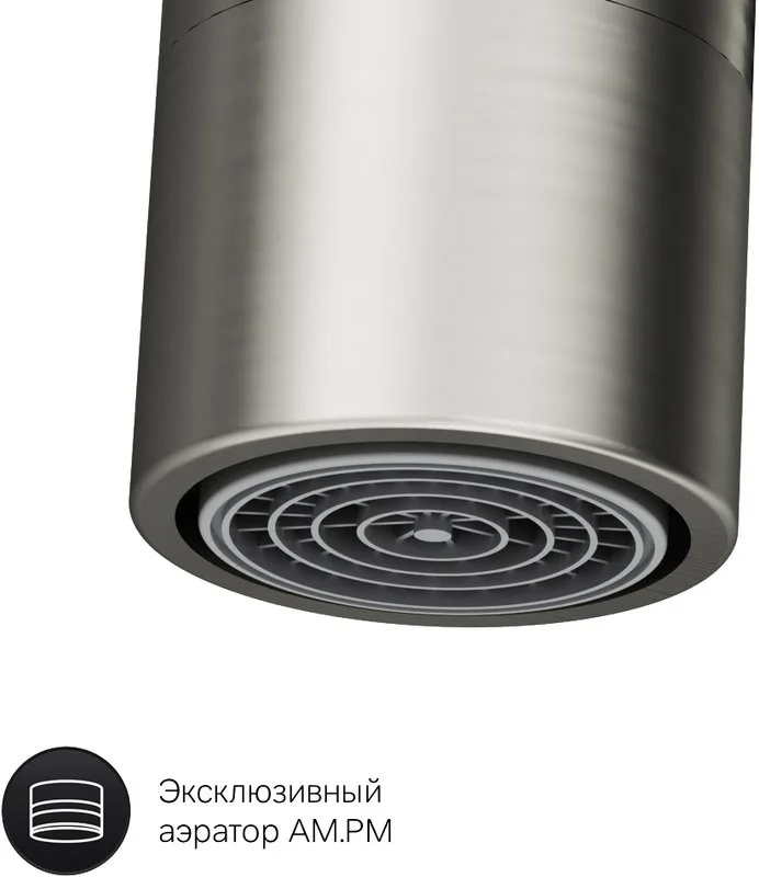Смеситель для кухни AM.PM Like F8006011 сатин Sancos — официальный сайт