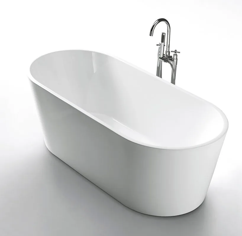 Акриловая ванна BelBagno BB202-1700-800 170x80 см, отдельностоящая, белая, овальная, на ножках, со с Sancos — официальный сайт