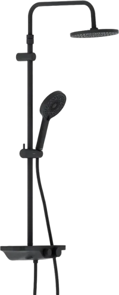 Душевая стойка Damixa Apollo 947730300, черная матовая