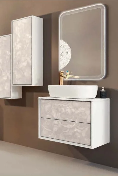 Зеркало Cezares 90x60 с LED-подсветкой touch system Sancos — официальный сайт