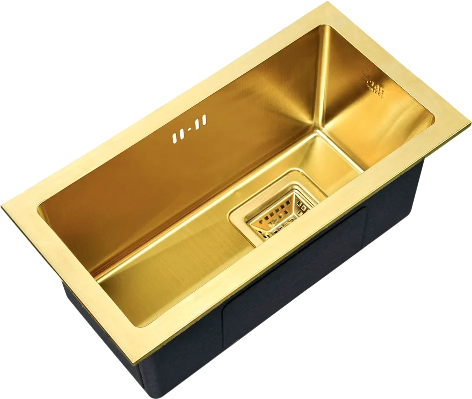 Дополнительная мойка Zorg Inox PVD SZR-2344-G BRONZE Sancos — официальный сайт
