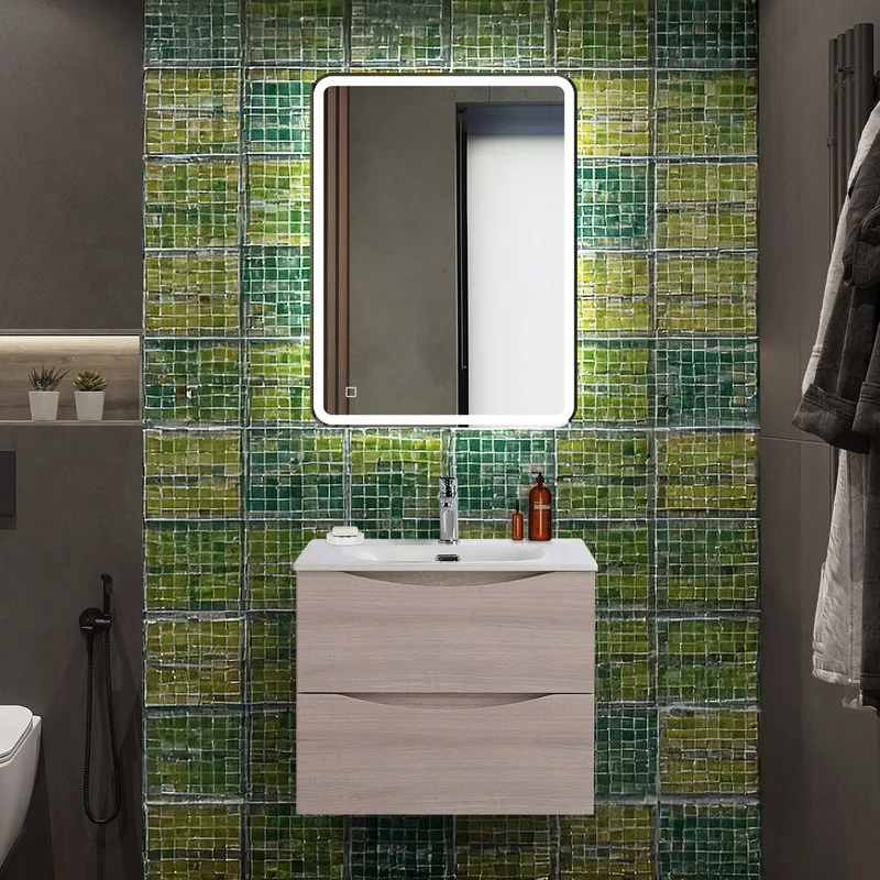 Тумба под раковину без столешницы BelBagno Marino-cer-n 60 подвесная, rovere grigio Sancos — официальный сайт