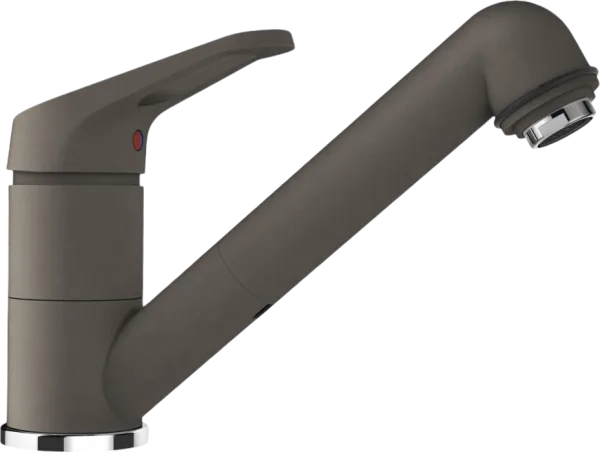 Смеситель для кухни Schock Cristalite Cosmo-D выдвижной излив, альпака Sancos — Оригинал