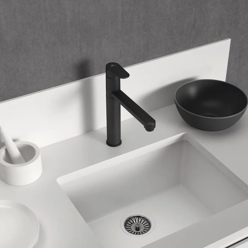 Смеситель для кухни Ideal Standard Cerafine O BC501XG черный Sancos — официальный сайт