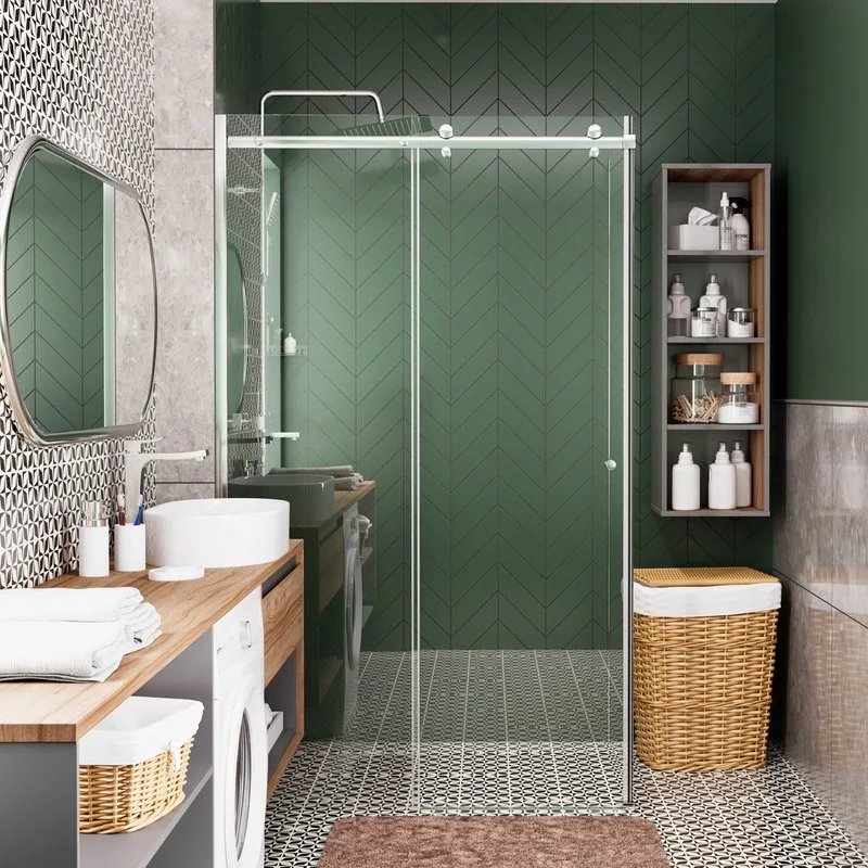 Душевой уголок Wasserkraft Vils 56R 06 120x80 см Sancos — официальный сайт