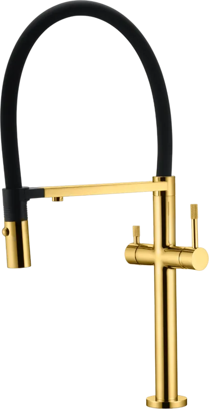 Смеситель для кухни Boheme Uno 115-G gold Sancos — официальный сайт