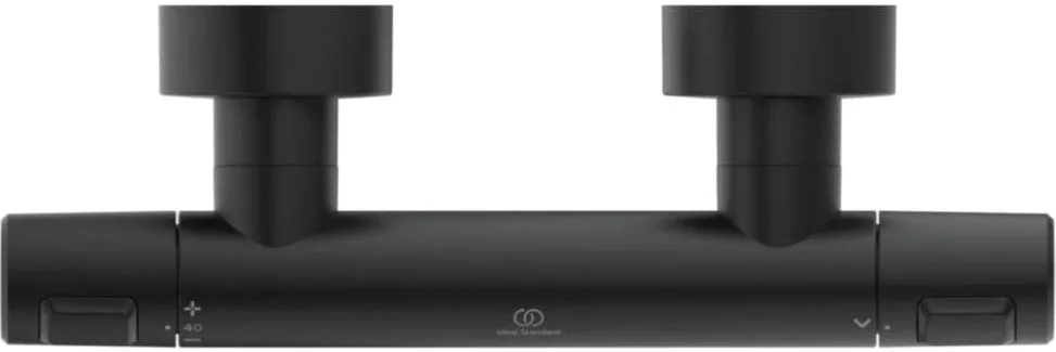 Термостатический смеситель Ideal Standard Ceratherm T25 A7201XG для душа, silk black Sancos — официальный сайт