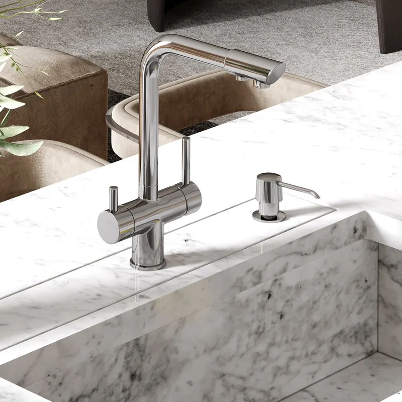 Смеситель для кухни Wasserkraft A8317 хром Sancos — официальный сайт