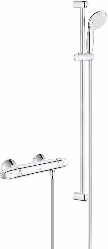 Термостатический смеситель Grohe Grohtherm 800 34565001 с душевым гарнитуром Sancos — официальный сайт