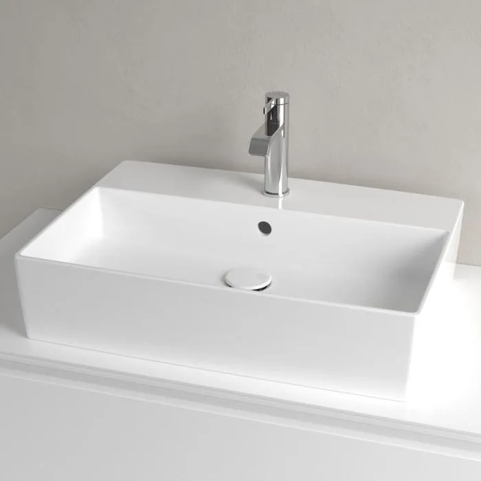 Накладная раковина Villeroy & Boch Memento 2.0 4A076001 альпийский белый Sancos — официальный сайт
