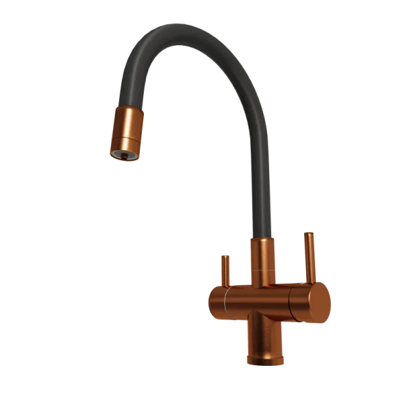 Смеситель для кухни Emar PVD ЕС - 3015 PVD Coppery Sancos — Оригинал
