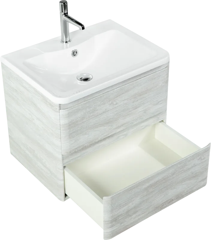 Тумба под раковину без столешницы BelBagno Albano 60 подвесная, rovere vintage bianco Sancos — официальный сайт