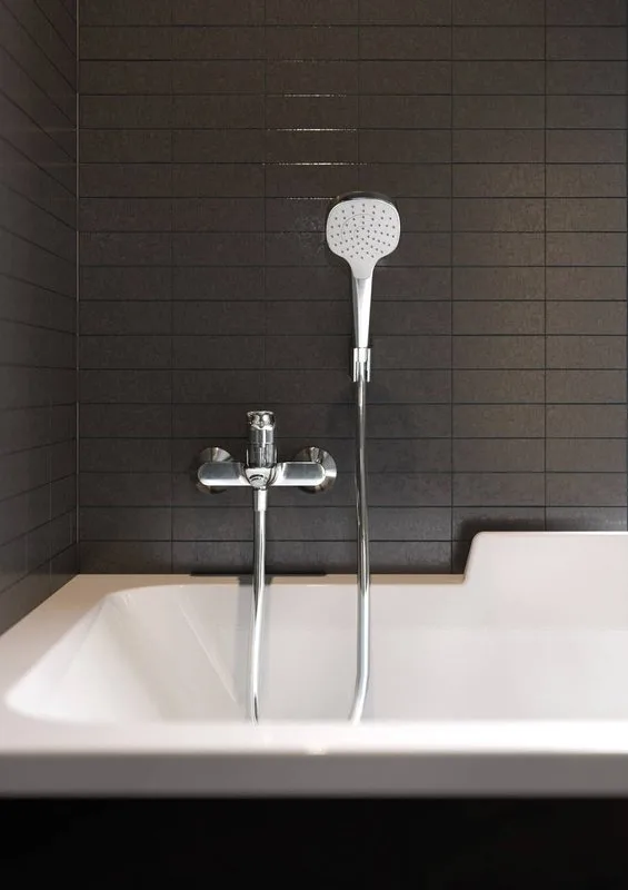 Душевой гарнитур Hansgrohe Croma Select E Croma Select E 26412400, белый, хром Sancos — официальный сайт