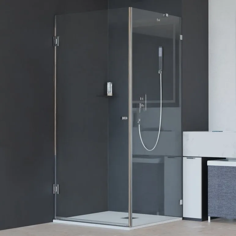Душевой уголок RGW Hotel HO-034 90х90 см, профиль хром, стекло прозрачное Sancos — официальный сайт