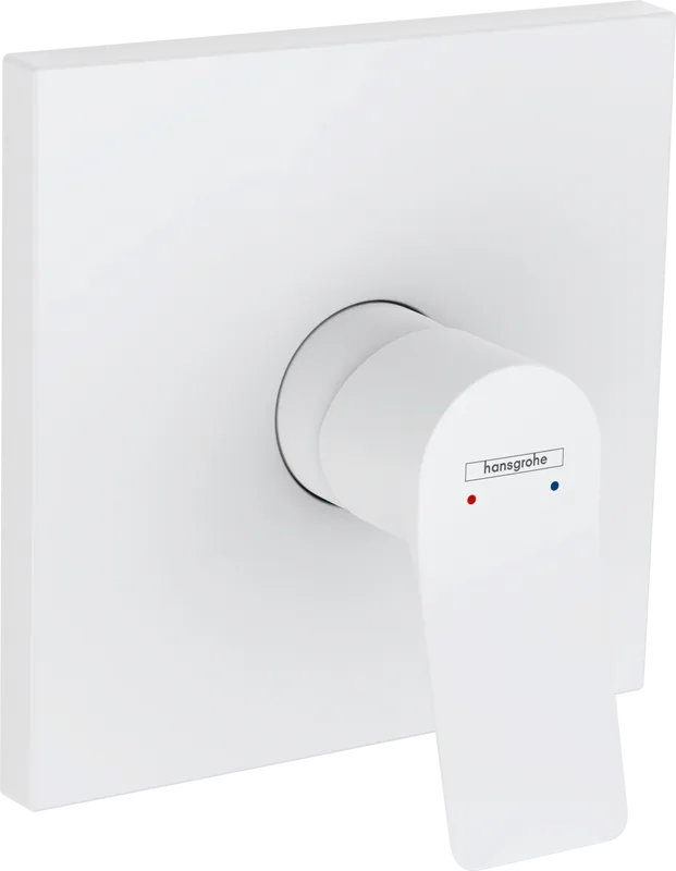 Встраиваемый смеситель Hansgrohe Vivenis 75615700, матовый белый Sancos — официальный сайт