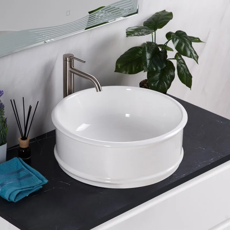 Накладная раковина BelBagno BB1383 Sancos — официальный сайт