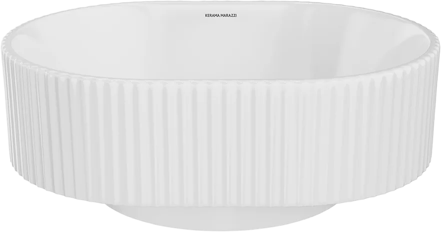 Накладная раковина KERAMA MARAZZI Vento 50 белая глянцевая Sancos — официальный сайт