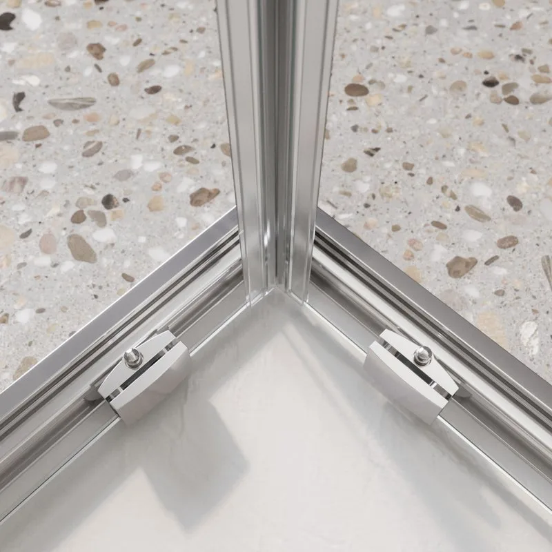Душевой уголок BelBagno Luce AH-21-130/100-C-Cr профиль хром, стекло прозрачное Sancos — официальный сайт