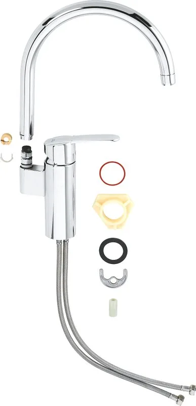 Смеситель для кухни Grohe Wave Cosmopolitan 32449001 Sancos — официальный сайт