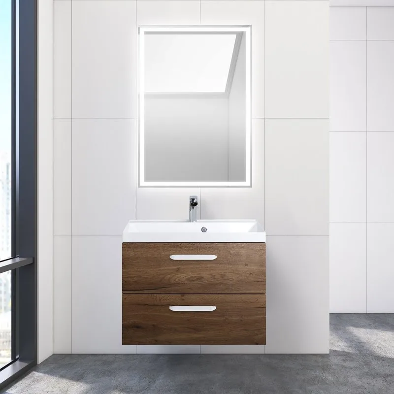 Тумба под раковину без столешницы BelBagno Aurora 70 rovere tabacco Sancos — официальный сайт